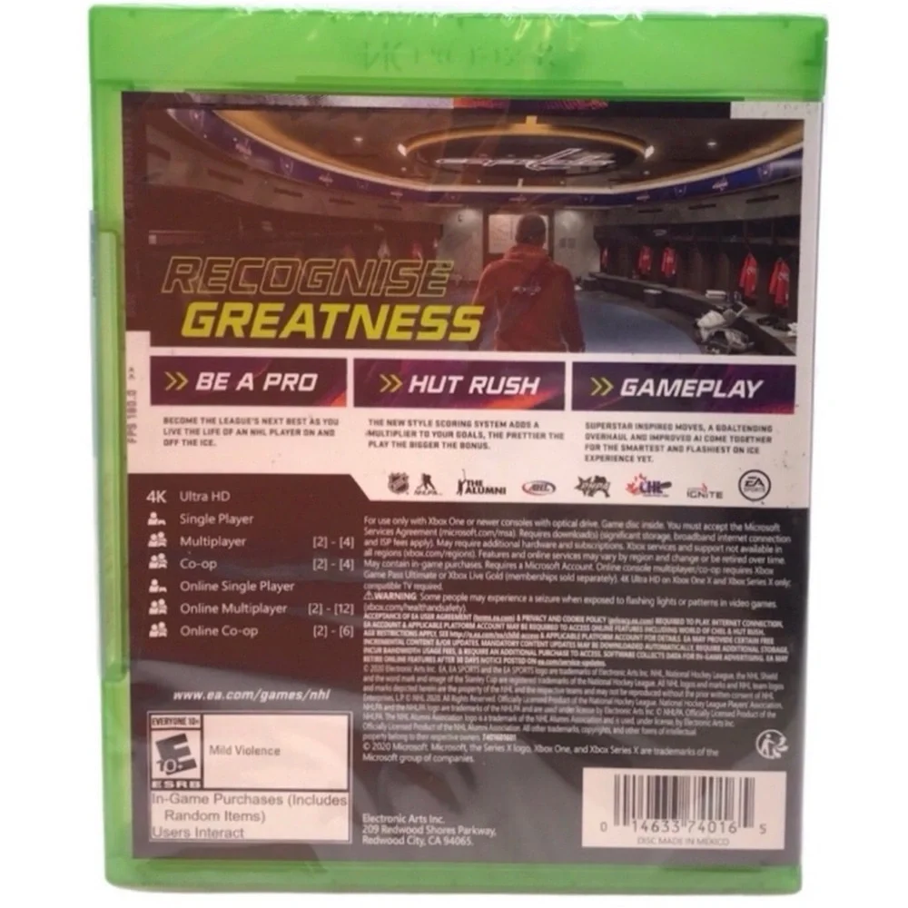 XBOX ONE “NHL 21” Video Game (NWT)